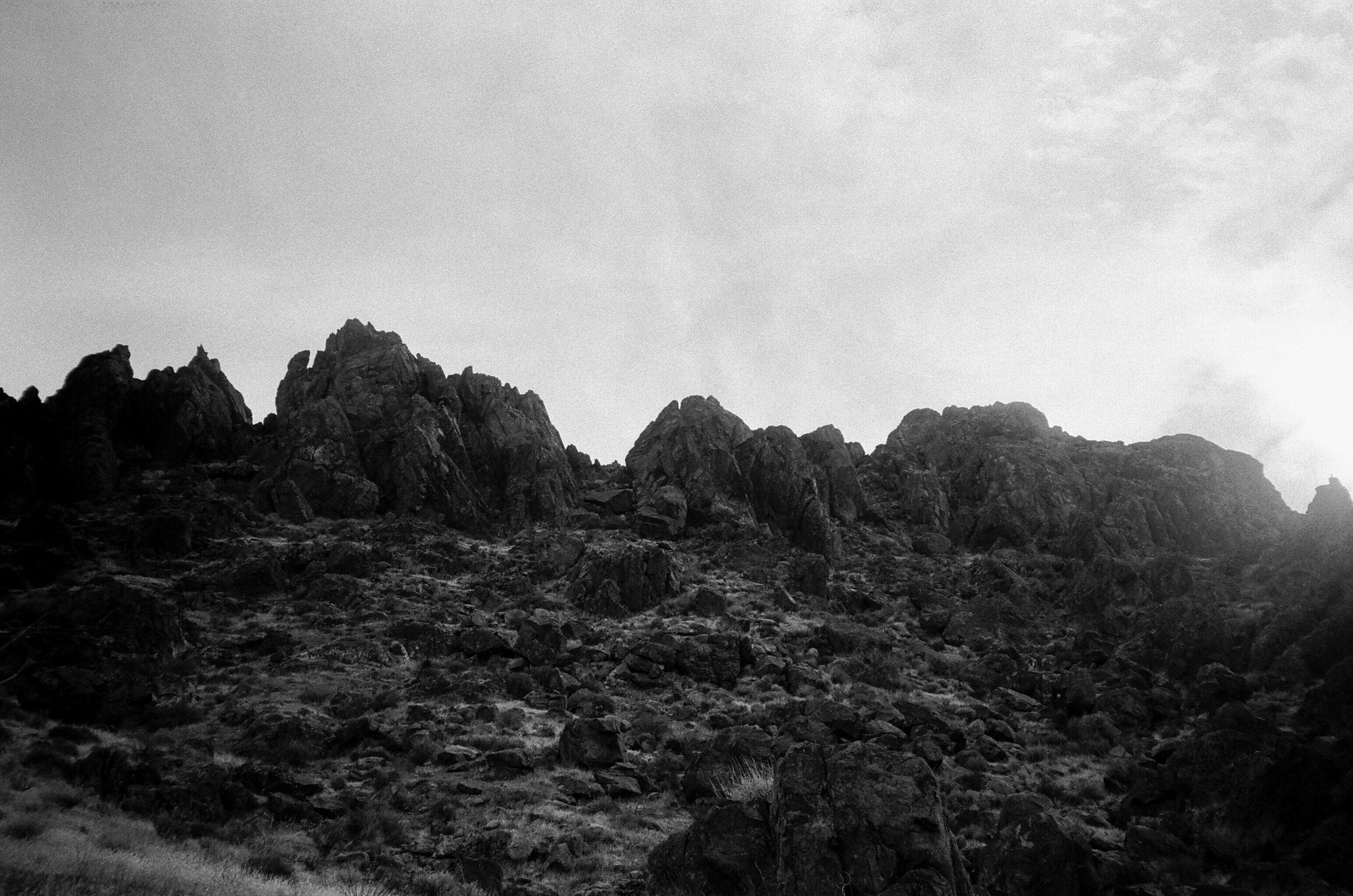 New Jack City at sunset over by the Bedrock crag