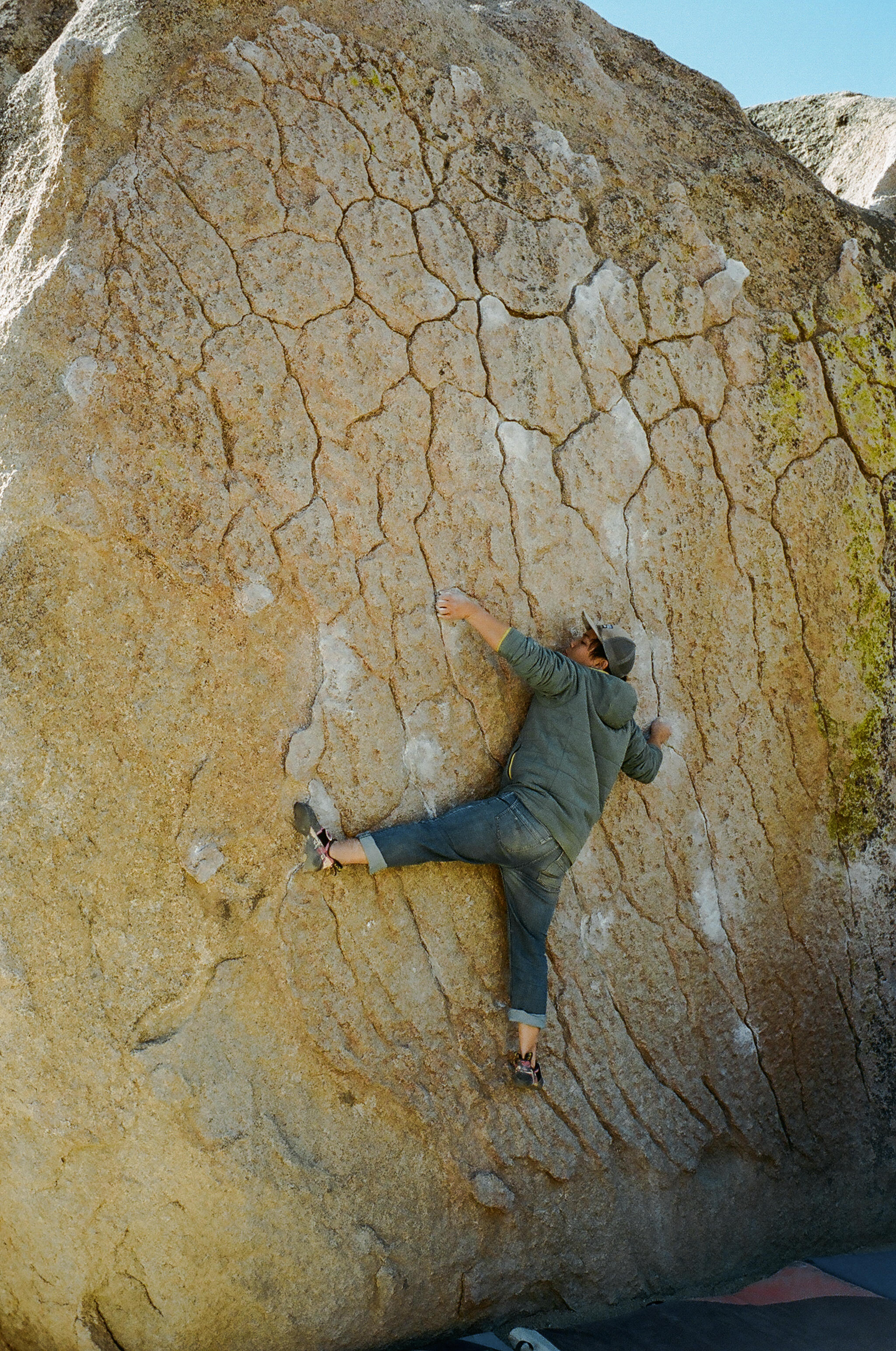 Shawn on the Essential Green Wall