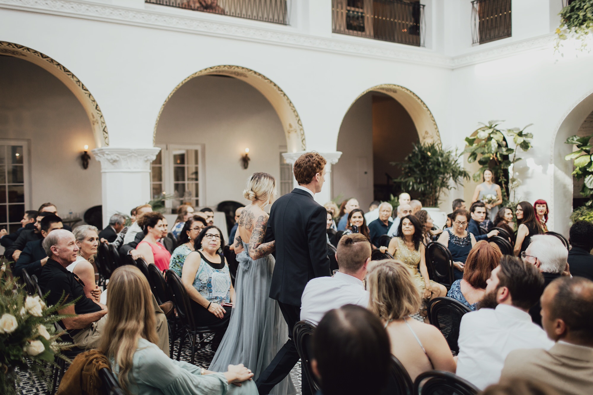 wedding ceremony in long beach