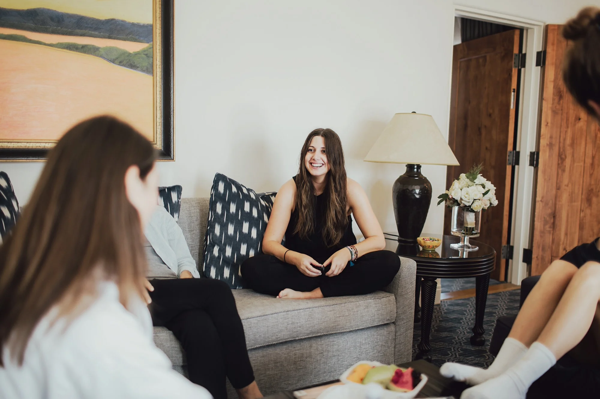 Candid Getting Ready Photos at the Ojai Valley Inn