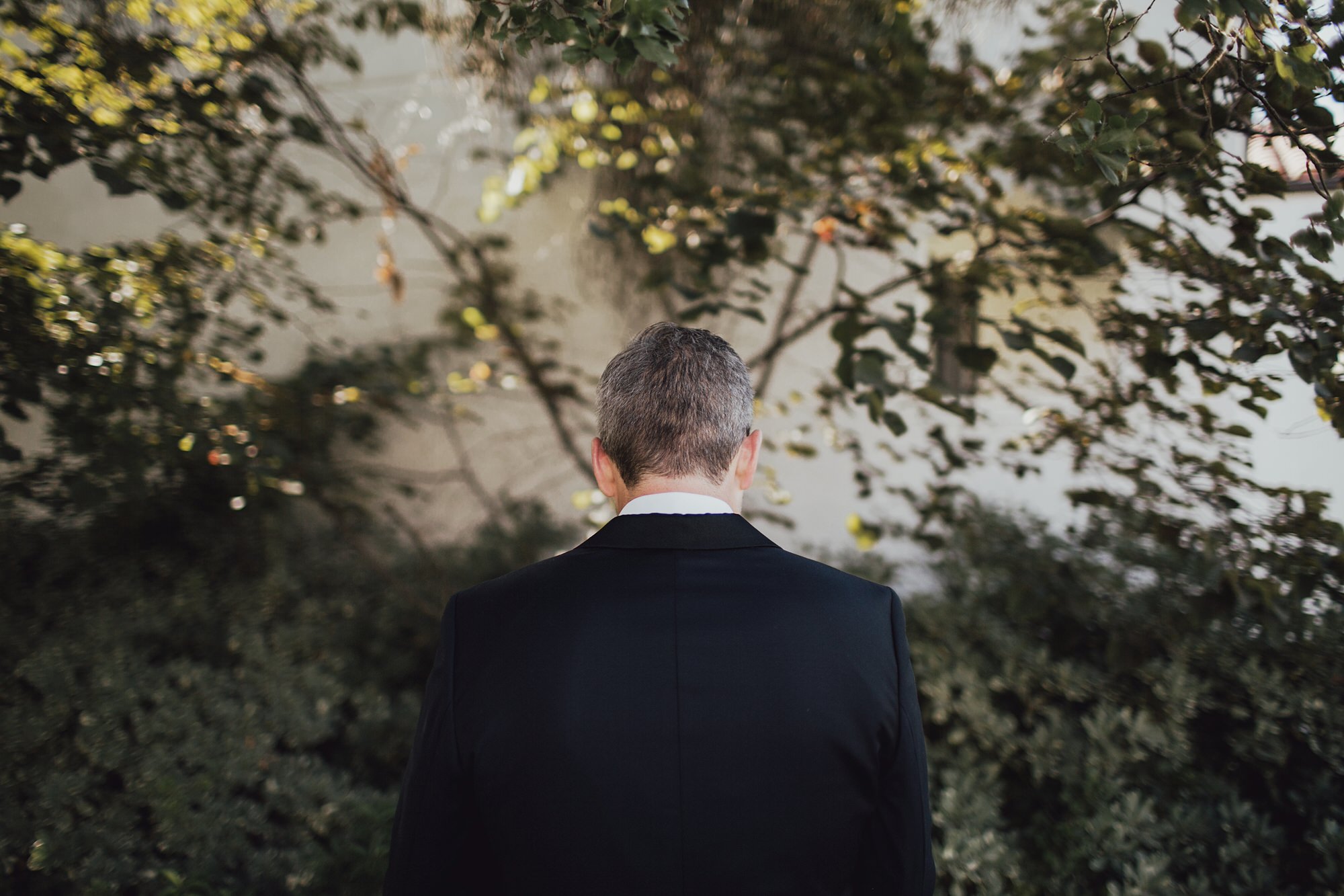 Andy ready for the first look