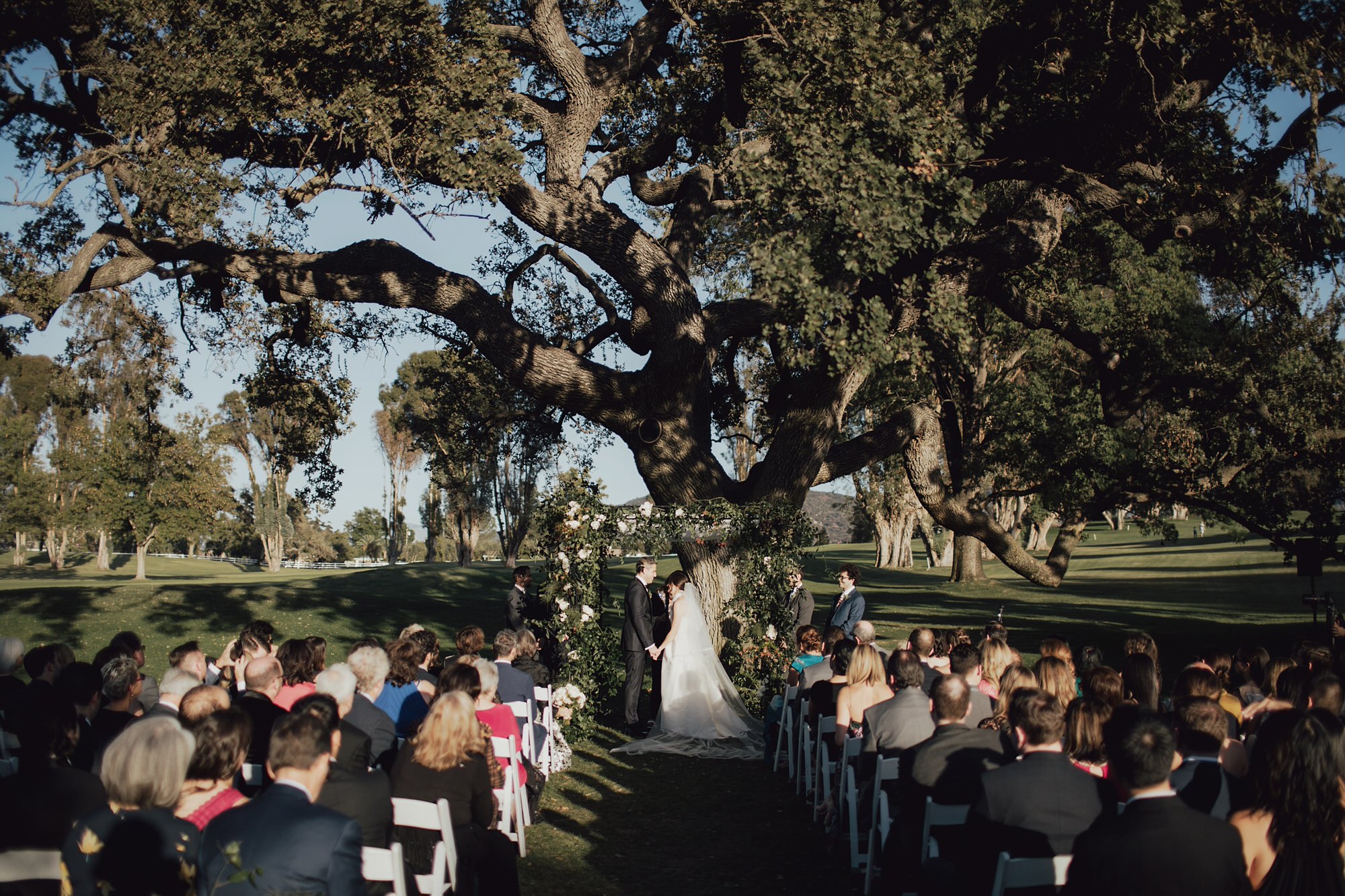 Exchanging Vows at the Ojai Valley Inn