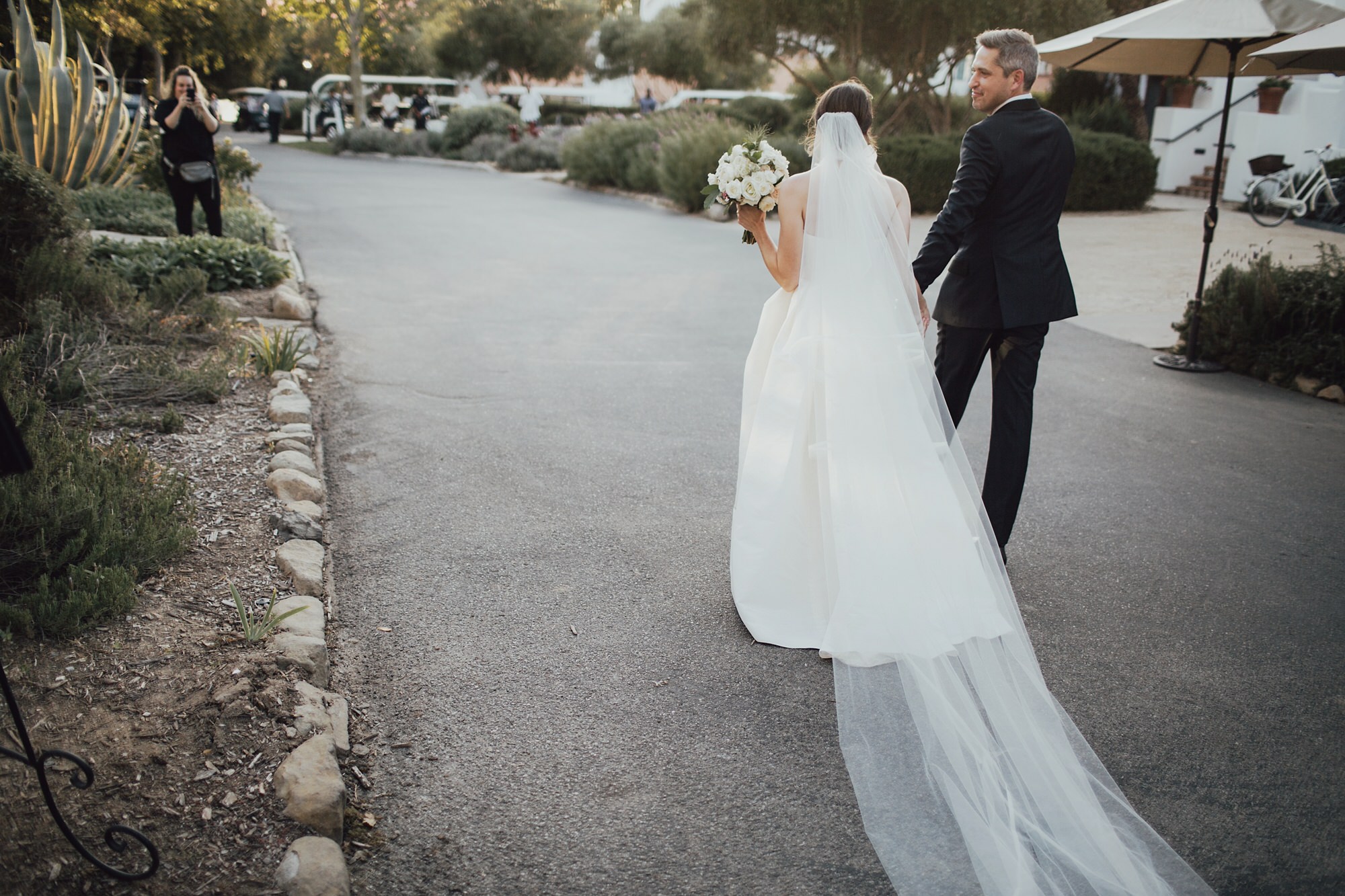 Leaving the Ceremony Location