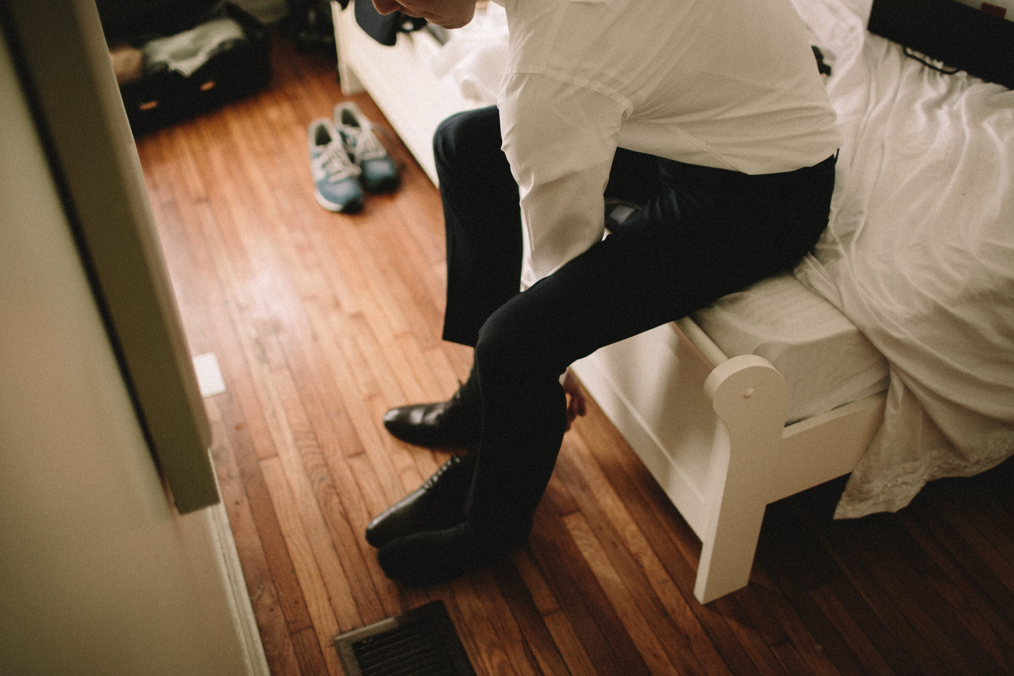 wedding shoes and dancing shoes