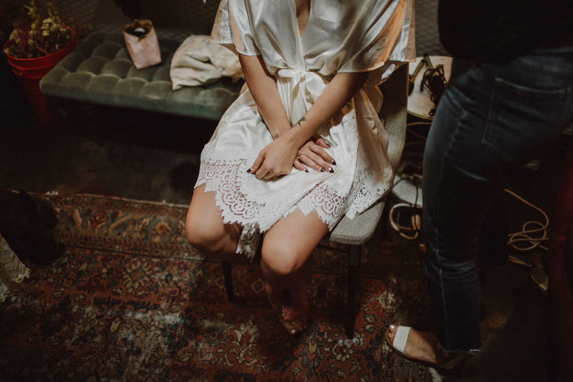 tasi getting ready at the fig house