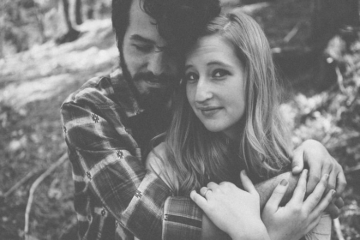 mountain engagement photography