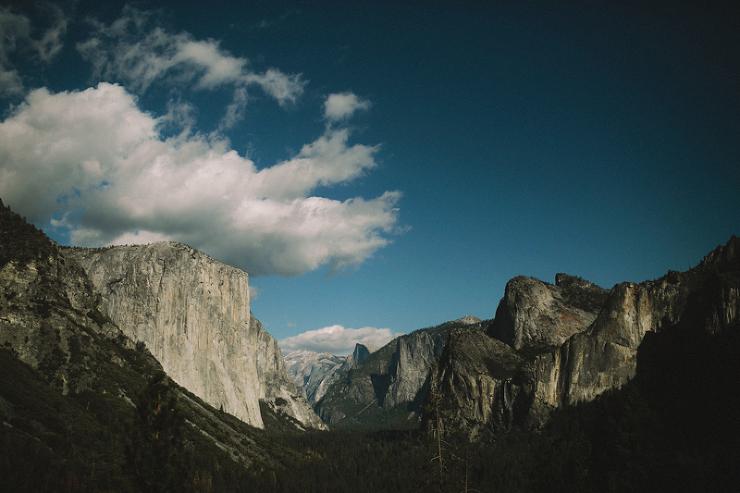 yosemite valley from tunnel view
