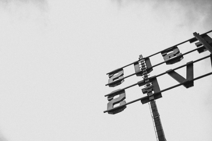 jesus saves ace hotel sign